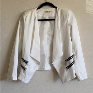 White Blazer